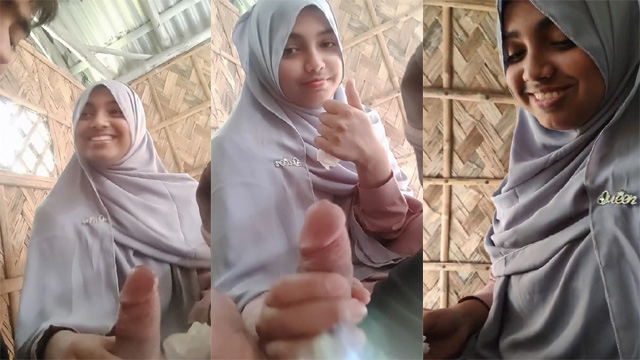 Desi Teacher Affair Hijabi Babe Sucking Dick Video