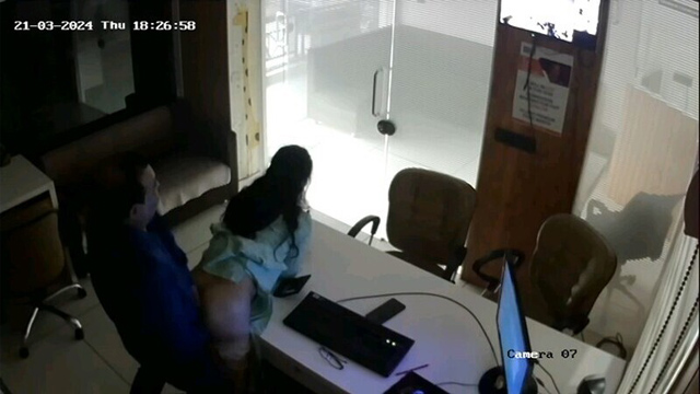 Indian Secretary Fucked by – Manager in Office CCTV Cam – chiggywiggy Mms Video