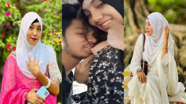Horny Hijabi Girl Outdoor Kissing Smooching And Boobs Sucking Porn