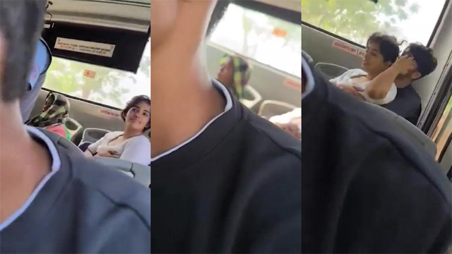 Sexy Couple Sex in bus leaked Online