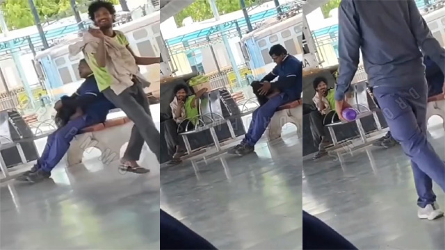 Crazy Guy Getting Blowjob In – Railway Station In Public Capchar Mms