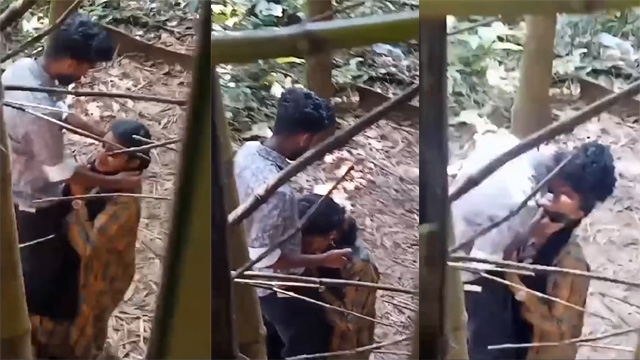 School Girl Outdoor Blowjob – Recorded Secretly Viral Porn Video