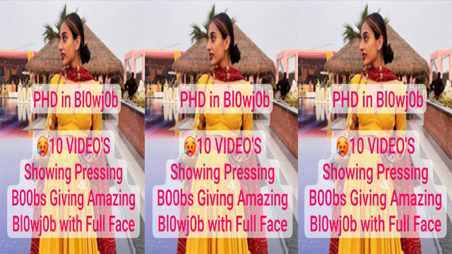 Desi GF PHD in Blowjob Boobs – Giving Amazing Blowjob Mms Video