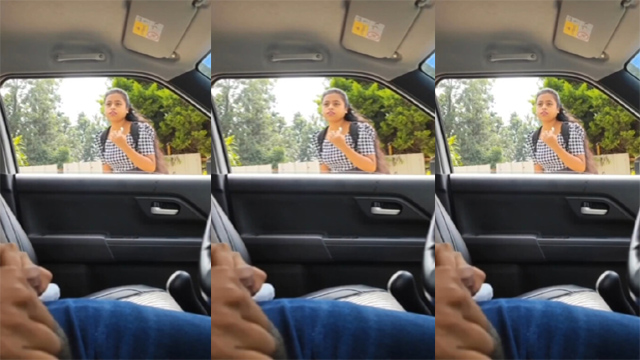 Daring Guy Flashing Sex – In Girls While Asking Viral Mms Part 4