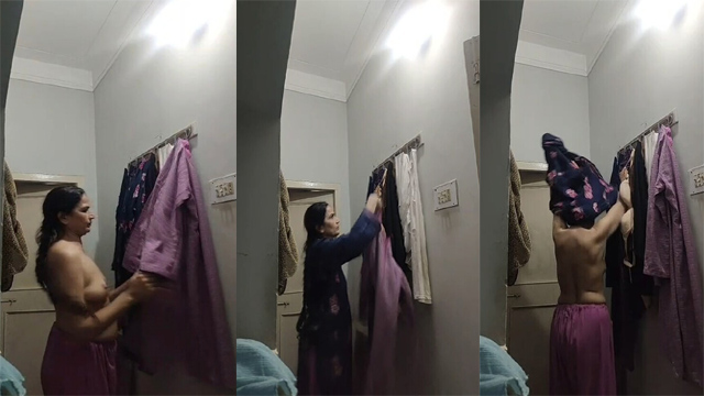 Bhabhi Changing Clothes – Hidden Captured Secretly Free Video