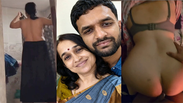 Viral Telugu OYO Mom Affair Strong Guy Mms