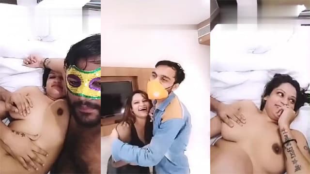 Threesome Hotel Sex – Desi Couple Hard Viral