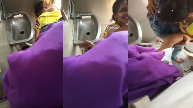 Desi Village Train Fuck – Toilet Hard MMS Viral