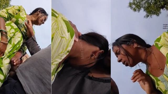 Mallu Couple Outdoor Having Fun Clear Talking
