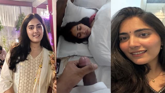 Sleeping Indian GF – Cumshot Hard Leaked Exposed