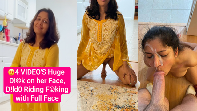 Desi Wife Riding Huge – Dildo Face Fuck Viral