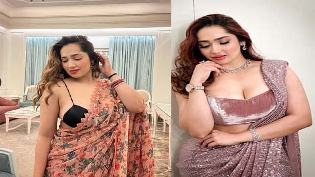 Aditi Mistry Holi Live With Nipples Visible Over Saree Viral Free Video