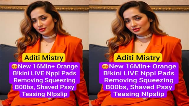Aditi Mistry Hot Bikini – Removing Pussy Boobs Viral