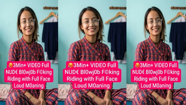 Horny Nepali Girl – Cute Chashmish Full Face MMS