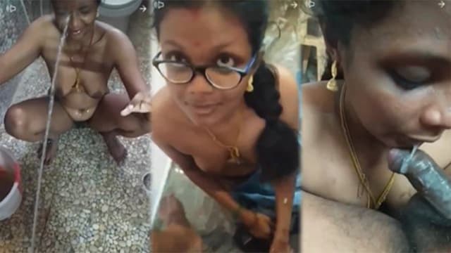 Tamil Young Wife Milky Boobs – Piss on Cum in Mouth Video HD