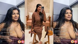 Mallu Reshma Rechu First Ever Nip Slip Video Watching