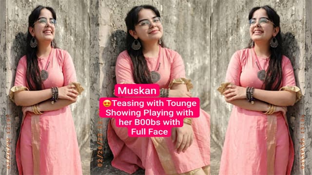 Viral Exclusive Muskan Miss Charming Teasing Clip