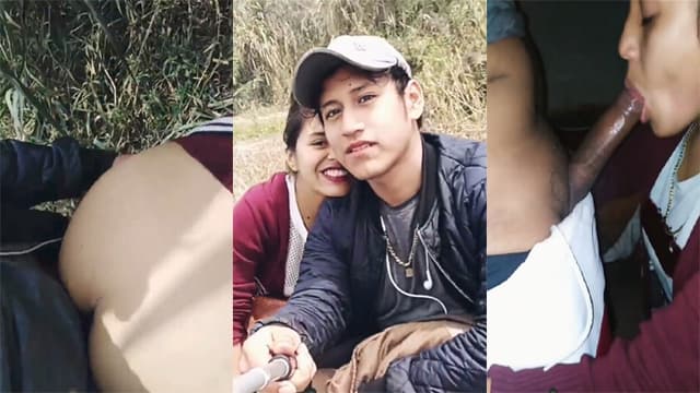 College Couple Enjoying – Outdoor Fucking Video HD