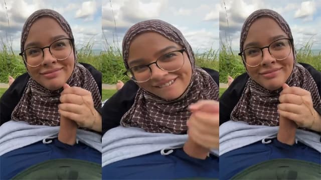 Hijabi Maal Park – Big Cock Sucking Hard Riding Viral