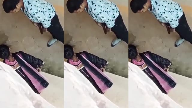 Desi Uncle Girl Hard Chudai Behind Bus Stop