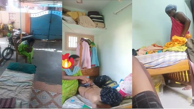 Tamil Guy Manipulated Aunty Oil Massage Dick Talking Video
