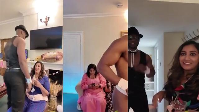 Multiple NRI Milf’s Entertaining With BBC Stripper Hard