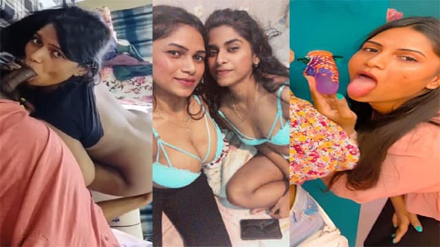 Sexy Indian Horny Gf Blowjob Riding And Hard Doggy Fucking With Moaning