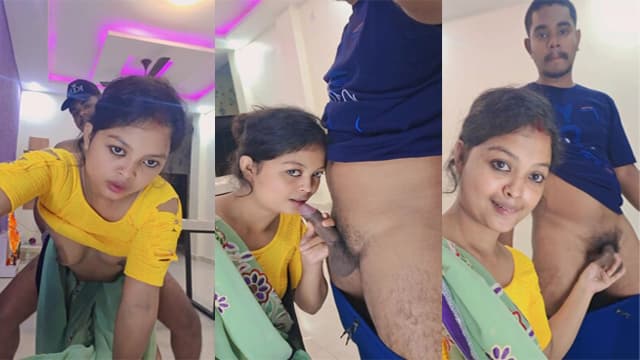Sweet Sexy Looking Bengali Wife Hard Fucking with Hubby