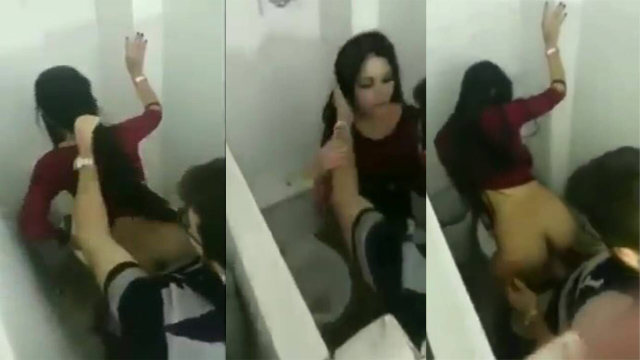 Bengali College Girl Sex By Senior In Toilet On College Day Leaked Mms