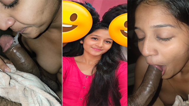 Cute Tamil Sexy Gf Giving Deep Throat Sloppy Blowjob Viral Porn